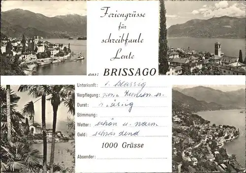 Brissago Partien am Lago Maggiore / Brissago /Bz. Locarno