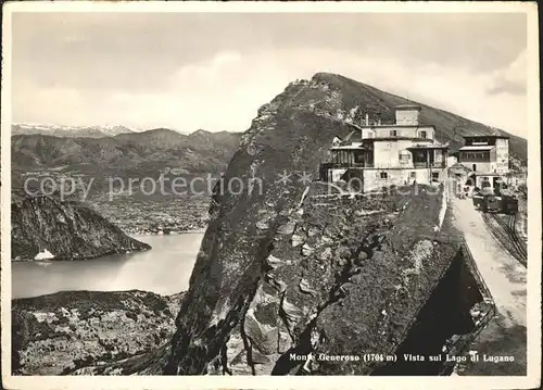 Monte Generoso Vista sul lago di Lugano Kat. Monte Generoso