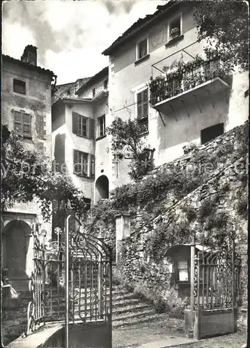 Gandria Lago di Lugano Dorfpartie Kat. Gandria