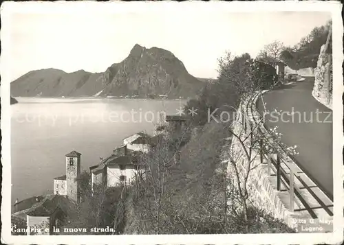 Gandria Lago di Lugano Nuova strada Kat. Gandria