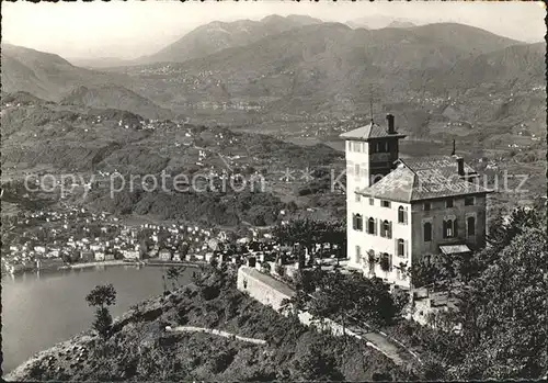 Monte Bre Lugano Kurhotel Gartenrestaurant Vetta Kulm Kat. Monte Bre