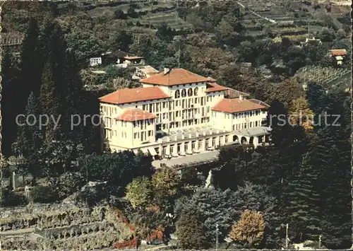 Brissago Hotel Brenscino Fliegeraufnahme / Brissago /Bz. Locarno