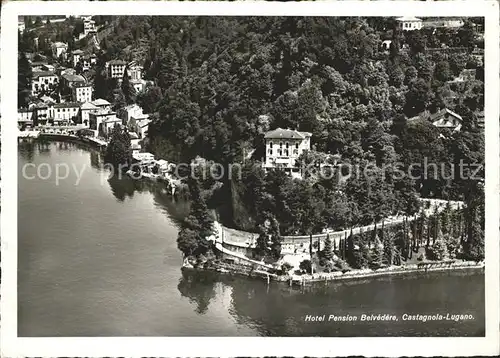 Castagnola-Cassarate Hotel Pension Belvedere / Castagnola /Bz. Lugano City