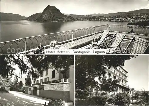 Castagnola-Cassarate Hotel Helvetia Terrasse / Castagnola /Bz. Lugano City