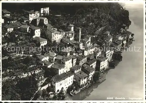 Gandria Lago di Lugano Fliegeraufnahme Kat. Gandria