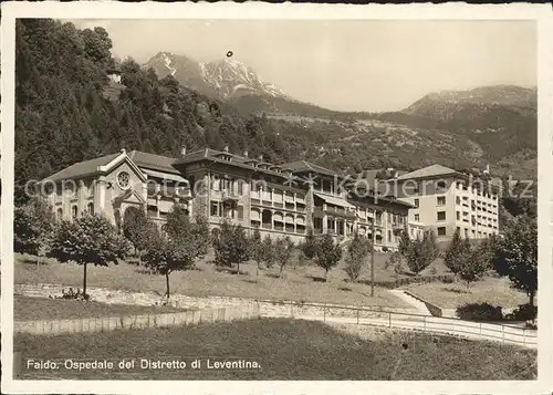 Faido Ospedale del distretto di Leventina Kat. Faido