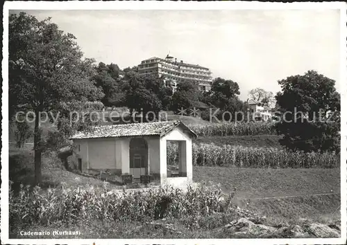 Cademario Kurhaus Kat. Cademario