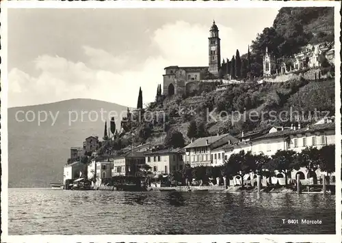 Morcote TI Panorama  / Morcote /Bz. Lugano