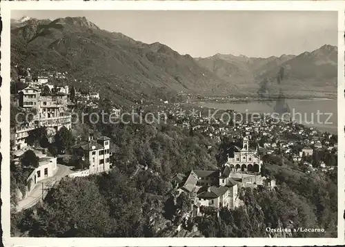 Orselina TI Panorama Lago Maggiore / Orselina /Bz. Locarno