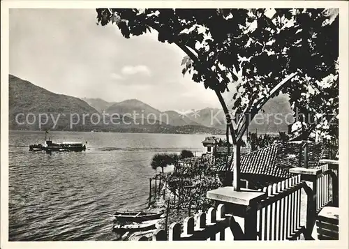 Gerra Locarno Ristorante Terrazza al Lago Kat. Gerra