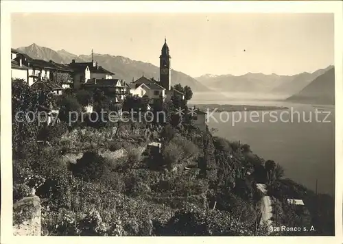 Ronco TI Panorama Lago Maggiore / Ronco /Bz. Locarno