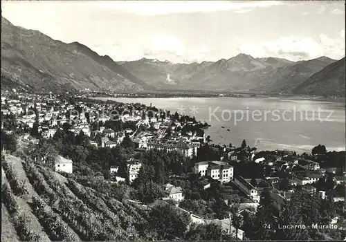 Muralto TI Panorama  / Muralto Locarno /Bz. Locarno