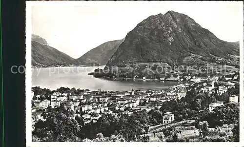 Lugano TI e Monte San Salvatore Kat. Lugano