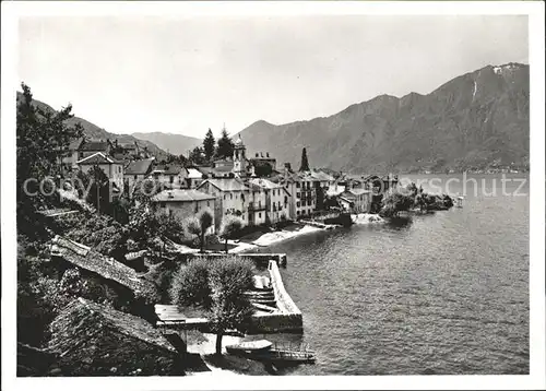 Gerra Locarno Panorama Lago Maggiore Kat. Gerra