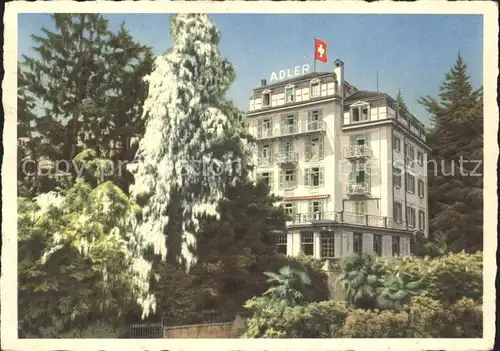 Lugano TI Adler Hotel Erica Schweizerhof Villa Amalia Kat. Lugano