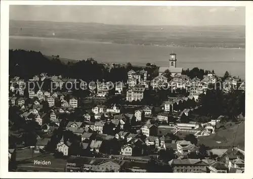 Heiden AR Ortsansicht mit Kirche Bodensee / Heiden /Bz. Vorderland