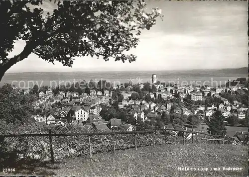 Heiden AR Gesamtansicht mit Bodensee / Heiden /Bz. Vorderland