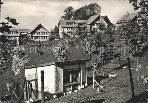 Trogen AR Kinderdorf Pestalozzi Dorfpartie Huehnerstall / Trogen /Bz. Mittelland