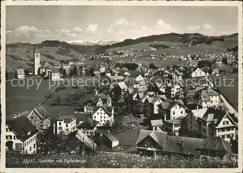 Speicher AR Gesamtansicht mit Vorarlberge / Speicher /Bz. Mittelland