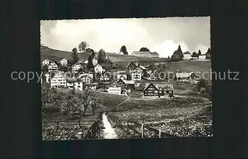 Speicher AR Hinterdorf mit Voegelinsegg und Kurhaus Beutler / Speicher /Bz. Mittelland