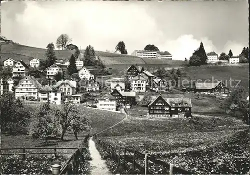 Speicher AR Hinterdorf mit Voegelinsegg und Kurhaus Beutler / Speicher /Bz. Mittelland