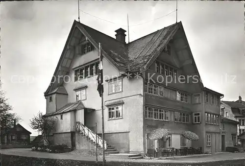 Wald AR Vorderland Gasthaus Pension Harmonie Kat. Wald