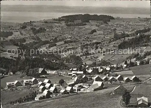 Trogen AR Kinderdorf Pestalozzi Blick zum Bodensee Fliegeraufnahme / Trogen /Bz. Mittelland