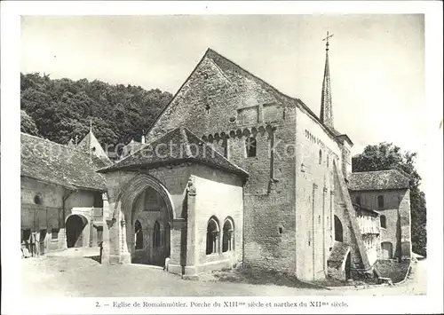 Romainmotier Eglise Kat. Romainmotier