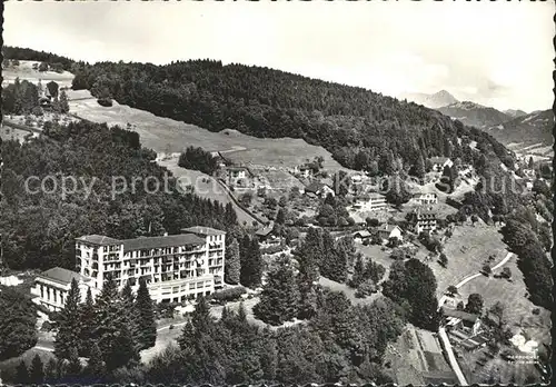 Mont Pelerin Vue aerienne Kat. Mont Pelerin