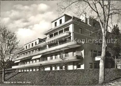 Le Sentier Hopital de la Vallee de Joux Kat. Le Sentier