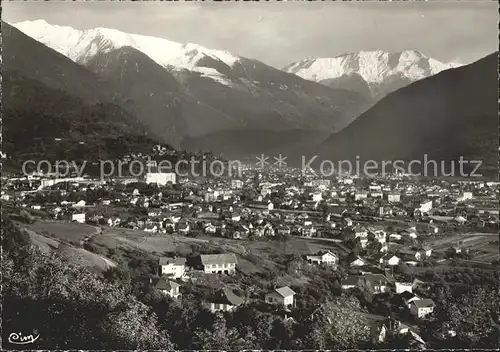 Albertville Savoie Vue generale et les Alpes Kat. Albertville