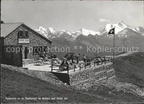 Bella Lui Restaurant de Bellalui Alpenpanorama Kat. Bella Lui