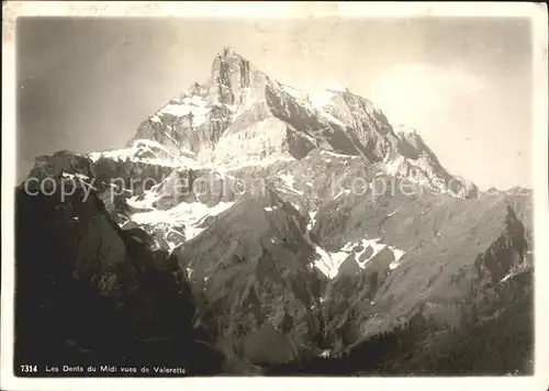 Dents du Midi vues de Valerette Kat. Dents du Midi