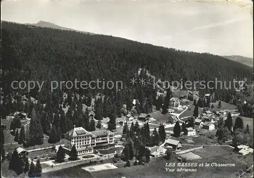 Les Rasses et le Chasseron vue aerienne Kat. Les Rasses