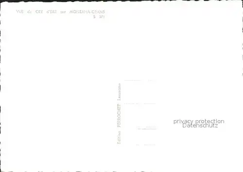 Cry d Er Vue sur Montana Crans Alpenpanorama Kat. Cry d Er