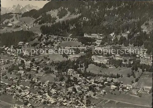 Leysin Vue aerienne Kat. Leysin