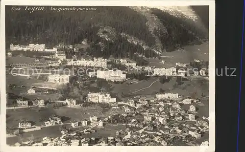 Leysin Vue aerienne Kat. Leysin