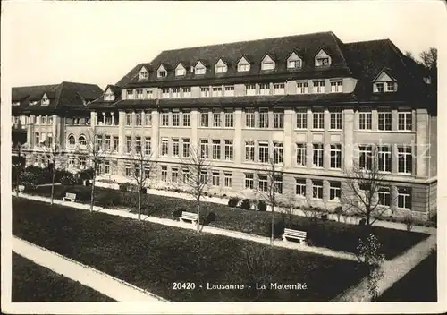 Lausanne VD La Maternite / Lausanne /Bz. Lausanne City