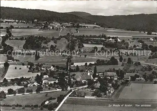 Le Muids et Arzier vue aerienne Kat. Le Muids