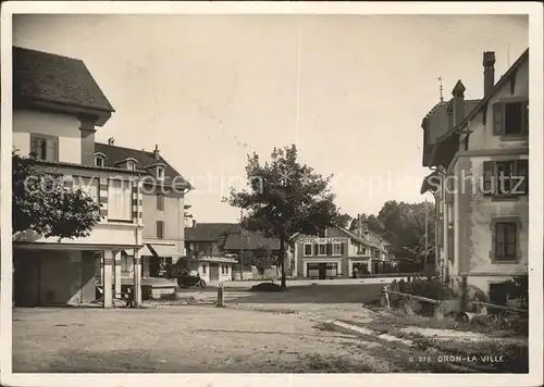 Oron la Ville Place Hotel de l Union Kat. Oron la Ville