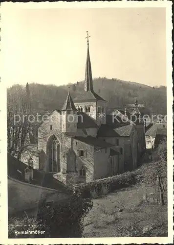 Romainmotier Kirche Kat. Romainmotier