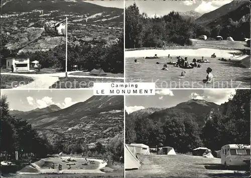 Loeche-les-Bains Camping du Monument du Bois de Finges / Leukerbad /Bz. Leuk