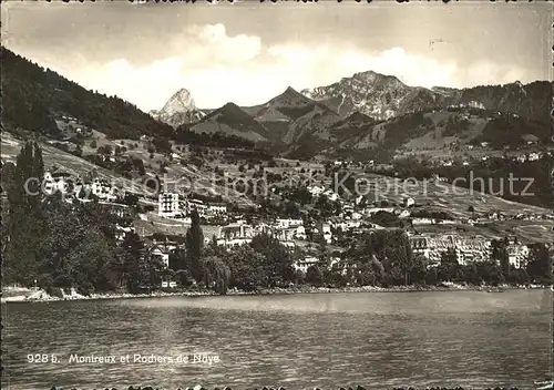 Montreux VD et Rochers de Naye / Montreux /Bz. Vevey