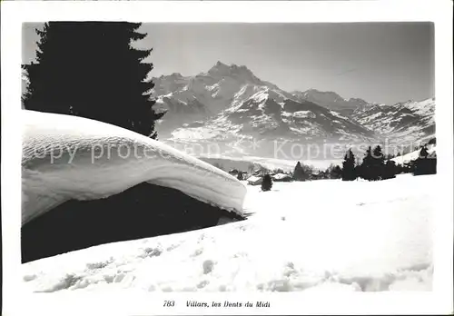 Villars VD les Dents du Midi Kat. Villars