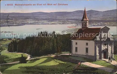 Etzel St Meinrad Meinradskapelle Zuerichsee / Etzel (St. Meinrad) /Rg. Pfaeffikon SZ