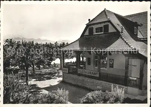 Mont Pelerin Tea Room Restaurant Kat. Mont Pelerin