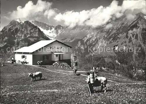 Melchtal Ruetialp Luftseilbahn Kat. Melchtal