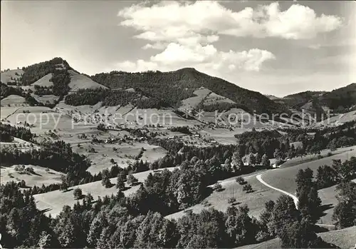 Goldingen Panorama Goldingertal Kat. Goldingen