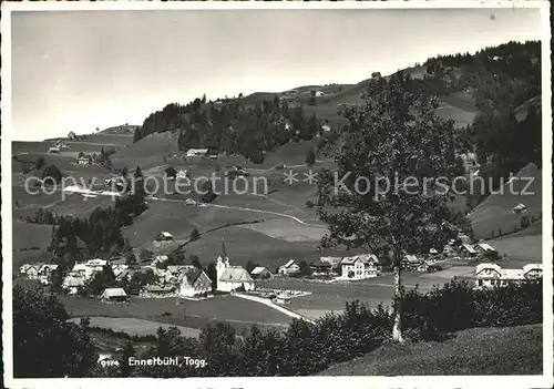 Ennetbuehl Ortsansicht mit Kirche Kat. Ennetbuehl