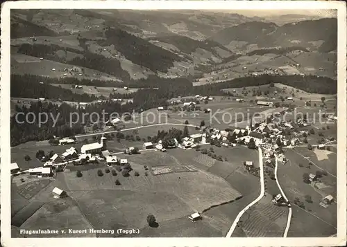 Hemberg SG Fliegeraufnahme Kurort / Hemberg /Bz. Toggenburg